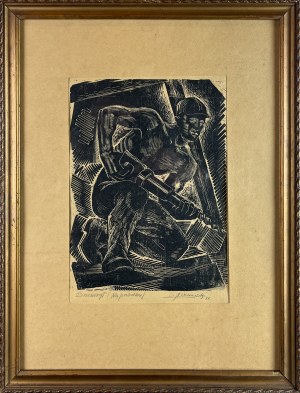 Zygmunt ACEDAŃSKI (Przemyśl 1909 - Gliwice 1991), On the Forefront (1951)