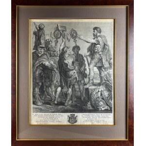 Andreas i Joseph SCHMUTZER (XVII-XVIII w.), Publiusz Decjusz Mus opowiada o swoim śnie.