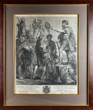 Andreas and Joseph SCHMUTZER (17th-18th century), Publius Decius Mus tells of his dream.