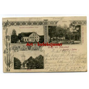 Piotrowice - Petersdorf gm.Chojnów - Inn - Church...