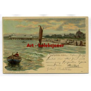 Świnoujście - Swinemünde - Lithographie