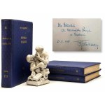 Wladyslaw Tatarkiewicz - Historia Filozofii - Volumes I-III, complete, Warsaw 1948 [ autograph of the author, decorative binding ].