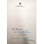 Wladyslaw Tatarkiewicz - Historia Filozofii - Volumes I-III, complete, Warsaw 1948 [ autograph of the author, decorative binding ].