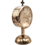 Silver plated host custody - J. Hoeptner - supplier to the papal court, Breslau late 19th and early 20th century [ Wroclaw ].