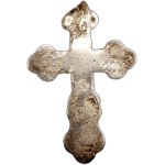 A pair of crosses from the 19th century, [ Tsarist Russia, silver ].