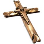 Large gilded cross from the 19th century [ Central Europe ].