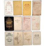 A collection of 12 photographs of clergy-priests and religious from the 19th century [ CDV photograph, cardboard].