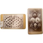 A pair of religious photographs from the 19th century