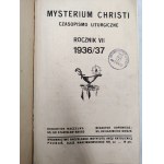 Misterium Christi - liturgical periodical, yearbook VII 1936/37 , Poznań