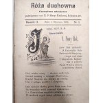 Róża Duchowna - monthly magazine - Lviv yearbook 1898 and 1900, [ rosary ].
