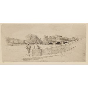 Jozef Pankiewicz (1866-1940), Paris - La Pointe de la Cite, ca. 1903