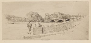 Józef Pankiewicz (1866-1940), Paris - La Pointe de la Cite, ok. 1903