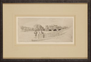 Józef Pankiewicz (1866-1940), Paris - La Pointe de la Cite, ok. 1903