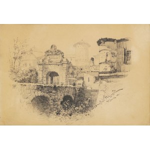 Stanisław Fabijański (1865-1947), Wiśnicz, 1889