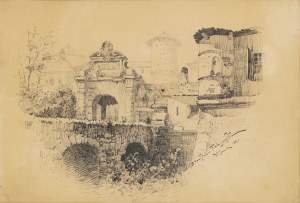 Stanisław Fabijański (1865-1947), Wiśnicz, 1889