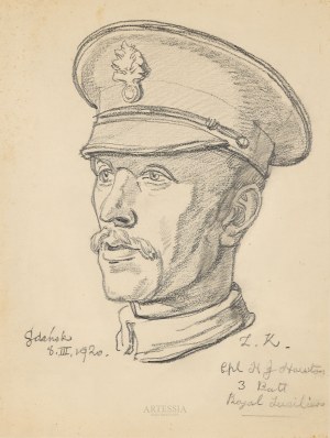 Zygmunt Kamiński (1888-1969), Żołnierz angielski z załogi gdańskiej, 1920