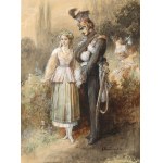 Elviro Michal Andriolli (1836-1893), Zosia and Pan Tadeusz, 1882