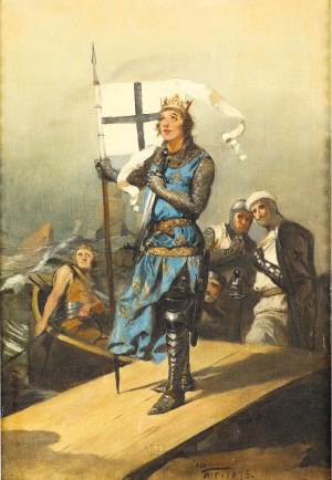 Jan Czesław Moniuszko (1853-1908), Na krucjatę! - król Ludwik IX Święty, 1896