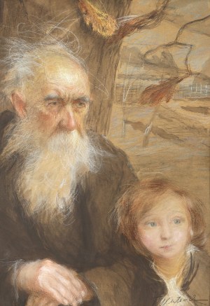 Teodor Axentowicz (1859 - 1938), Starość i młodość