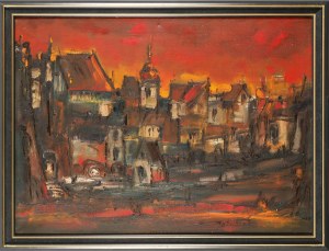 Lech Jakubiak (1932-2019), Stare Miasto - Panorama