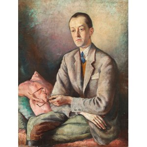 Włodzimierz Bartoszewicz (1899-1983), Portret mężczyzny, 1944