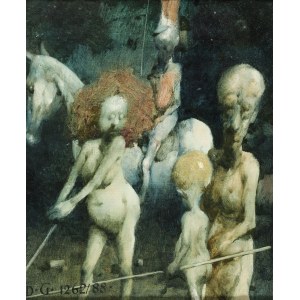 Jerzy Duda-Gracz (1941-2004), Noční cvičení se silami a prostředky, 1988