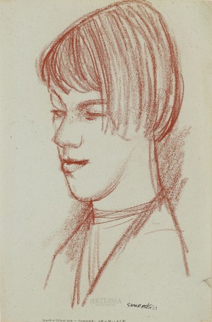 Hieronim Skurpski (1914-2006), Dziewczynka, 1958