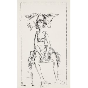 Hieronim Skurpski (1914-2006), Sitting, 1978
