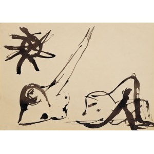 Barbara Jonscher (1926-1986), Su una spiaggia assolata, anni 1950.