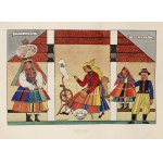 Zofia Stryjeńska (1894-1976), Folk costumes - Łowickie