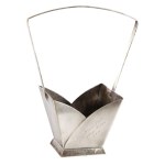 Julia Keilowa (1902-1943) proj., Henneberg Brothers Factory, Warsaw, Sugar basket, after 1933