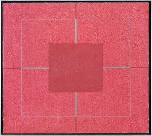 James JUSZCZYK (b. 1943), Red composition, 1982