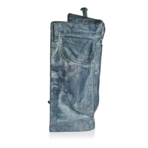 Tomasz KAWIAK (b. 1943), Pocket of jeans with a monkey, 1989