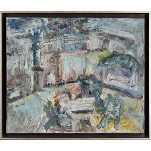 Boguslaw KĘDZIERSKI (1929-2010), Interior with a table