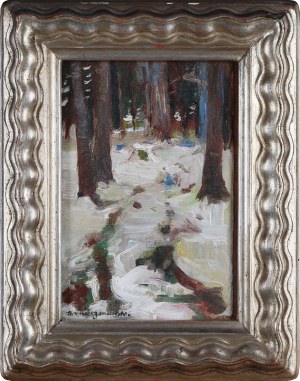 Stanislaw KORZENIEWSKI (1882-1942), Winter forest