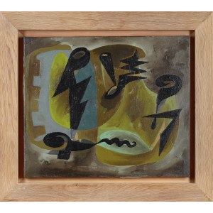 Władysław ŁOPUSZNIAK (1904-1995), Zelená abstrakcia