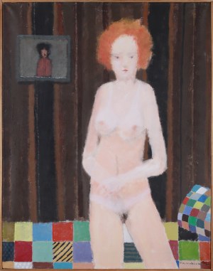 Adam MARCZUKIEWICZ (b. 1958), Nude of a redhead, 1987