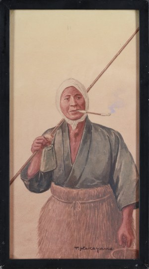 Takahasi NAKAYAMA (1893-1978), Pair of portraits, 19th / 20th century.