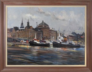 Jerzy POTRZEBOWSKI (1921-1974), Gamla stan view, 1967