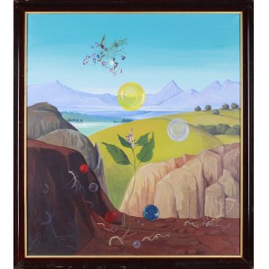 Leszek RÓZGA (1924-2015), Recollection of a Renaissance landscape, 1976