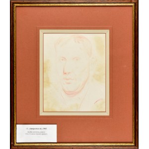 Stanisław KAMOCKI (1875-1944), Autoportret, ok. 1905