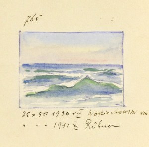 Soter August JAXA-MAŁACHOWSKI (1867-1952), Seagulls by the Sea, 1930/1931