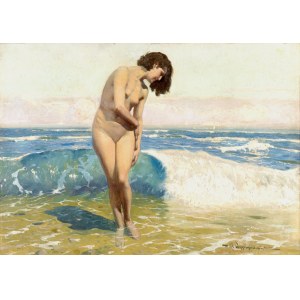 Feliks Michał WYGRZYWALSKI (1875-1944), Włoska idylla, przed 1939