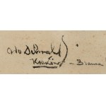 Odo DOBROWOLSKI (1883-1917), Widok na Bramę Floriańską w Krakowie
