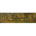 Roman KOCHANOWSKI (1857-1945), Landschaft mit einer Kuh, Ende des 19.