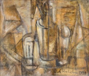 Alicja HALICKA (1889-1974), Still life with carafe