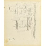 Eugene ZAK (1887-1926), Motifs from a [Parisian?] park, 1904