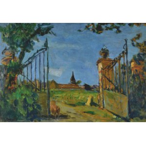 Robert PIKELNY (1904-1986), Wejście do dworu