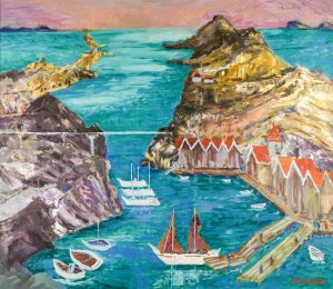 Jan SZANCENBACH (1928-1998), Smögen, 1992