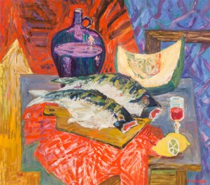 Jan SZANCENBACH (1928-1998), Fish, 1996